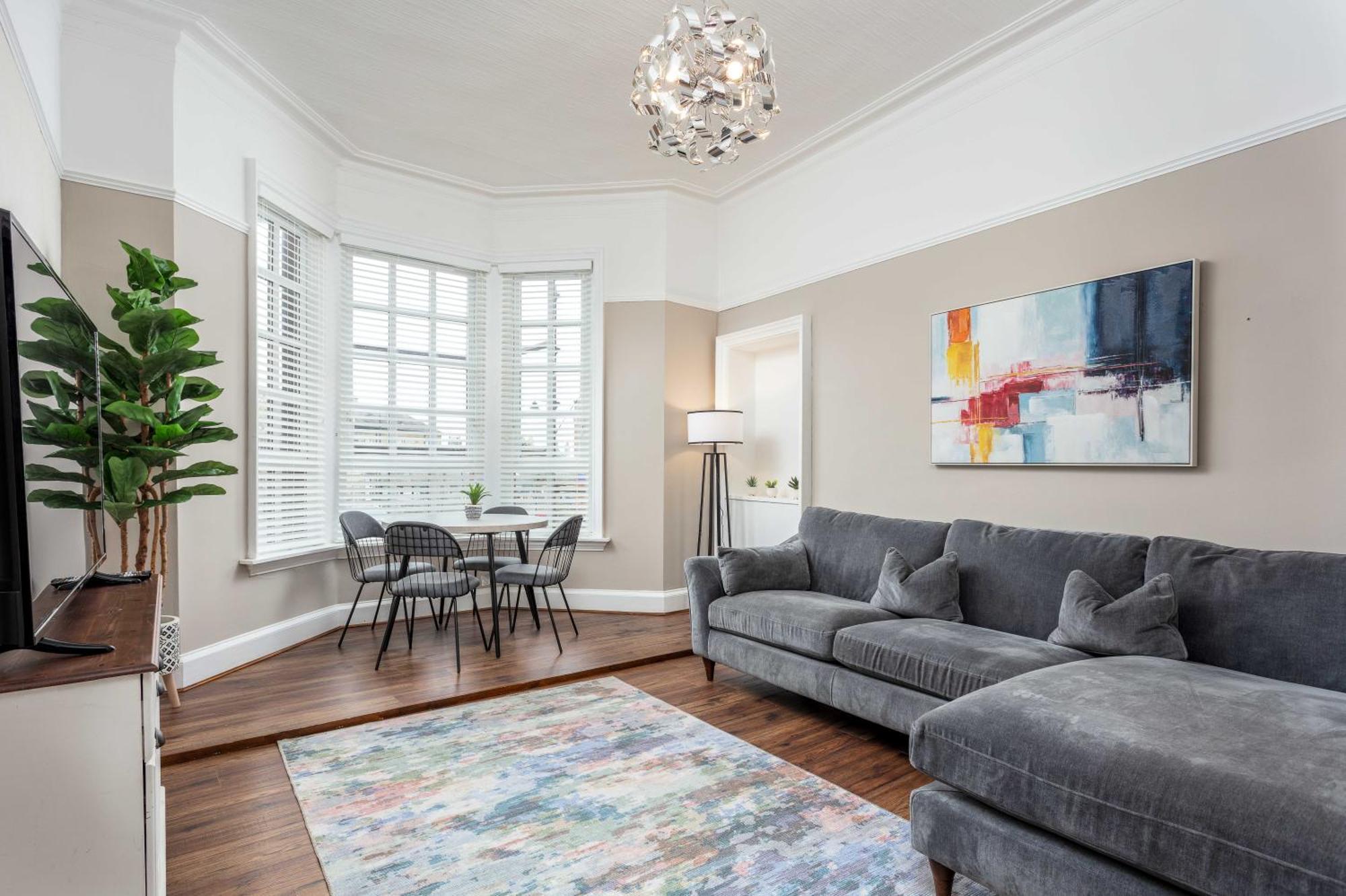 Main Street View Appartement Prestwick Buitenkant foto